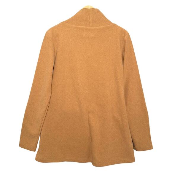 Dudley Stephens Camel Fleece Park Slope Turtleneck Pullover – Women’s Small - Picture 4 of 13